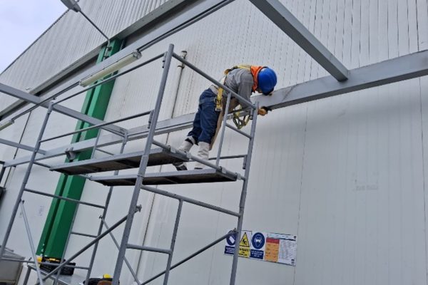 MANTENIMIENTO DE ESTRUCTURA METALICA Y TECHO DE PLANTA SALAVERRY – HORTIFRUT PERÚ S.A.C